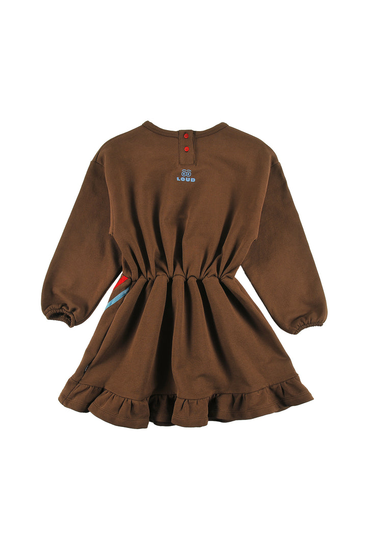 GD06 PISTE DRESS -  FONDUE FUDGE