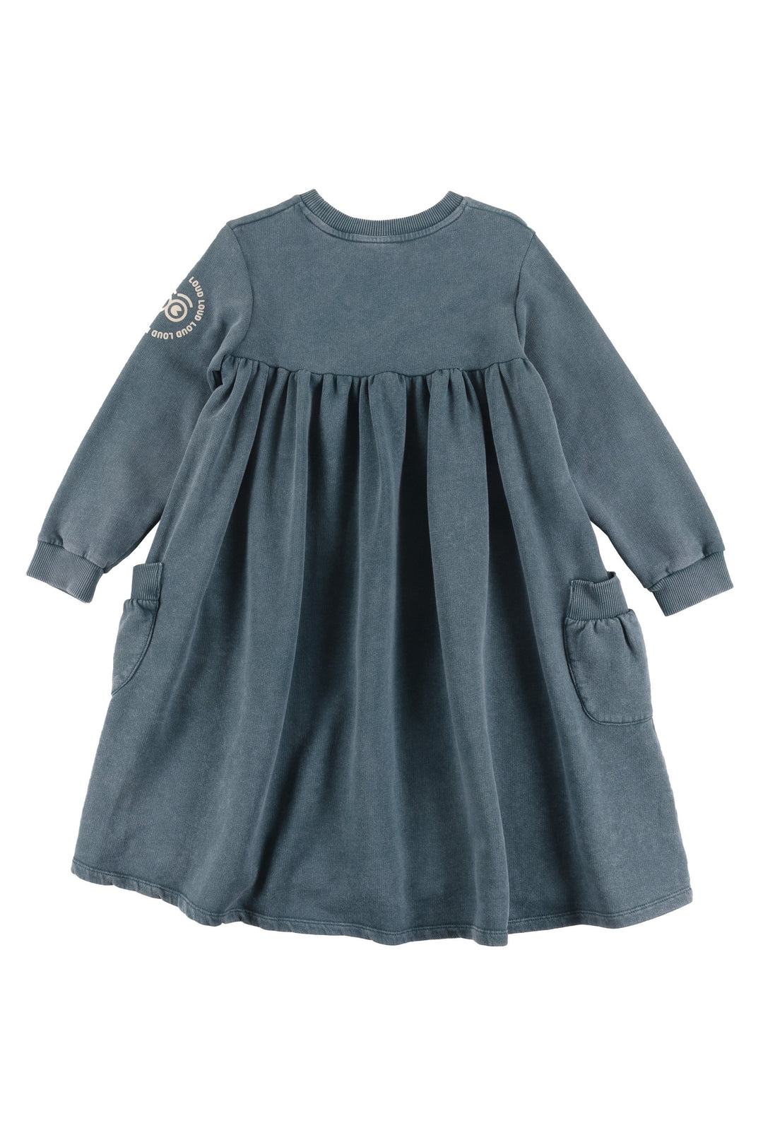 GD08 PASSION-Dress bubble pockets-GREEN