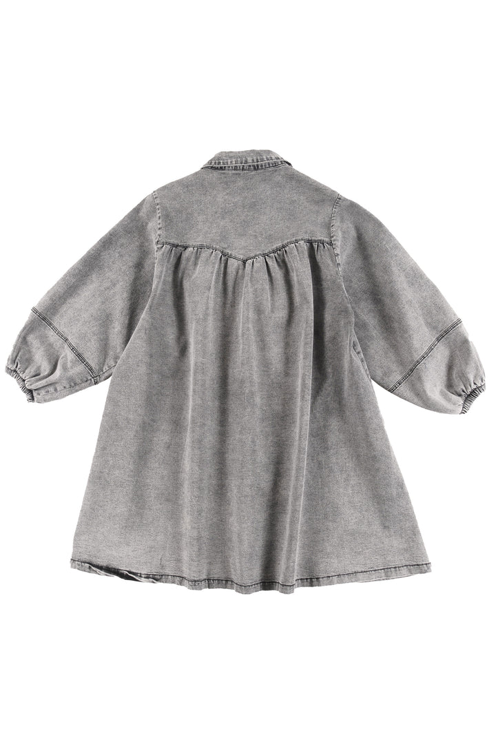 GDD01 VALUE-Dress-LIGHT GREY stone wash