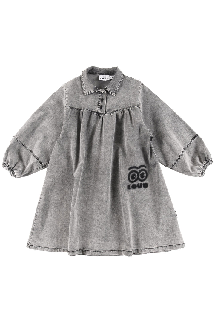 GDD01 VALUE-Dress-LIGHT GREY stone wash