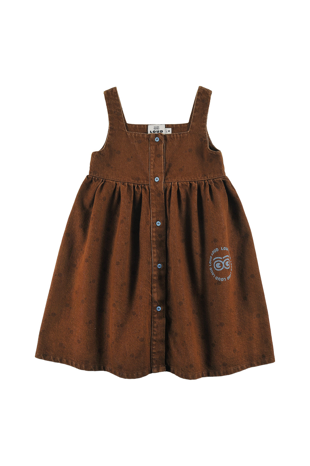 GDD02 FAST DRESS - CHOCO POLKADOT