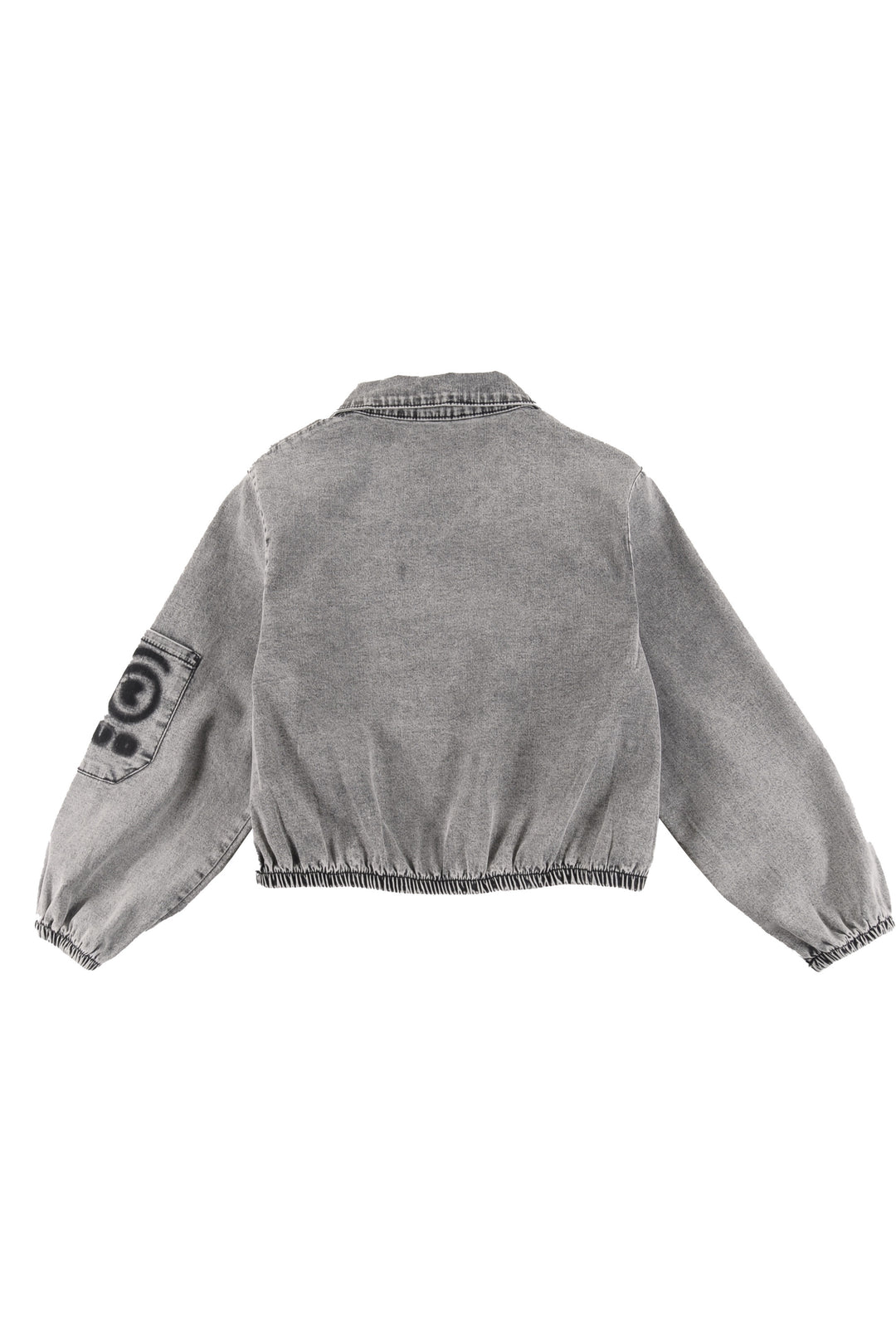 GDS02 PLAY-Shirt button down-LIGHT GREY stone wash
