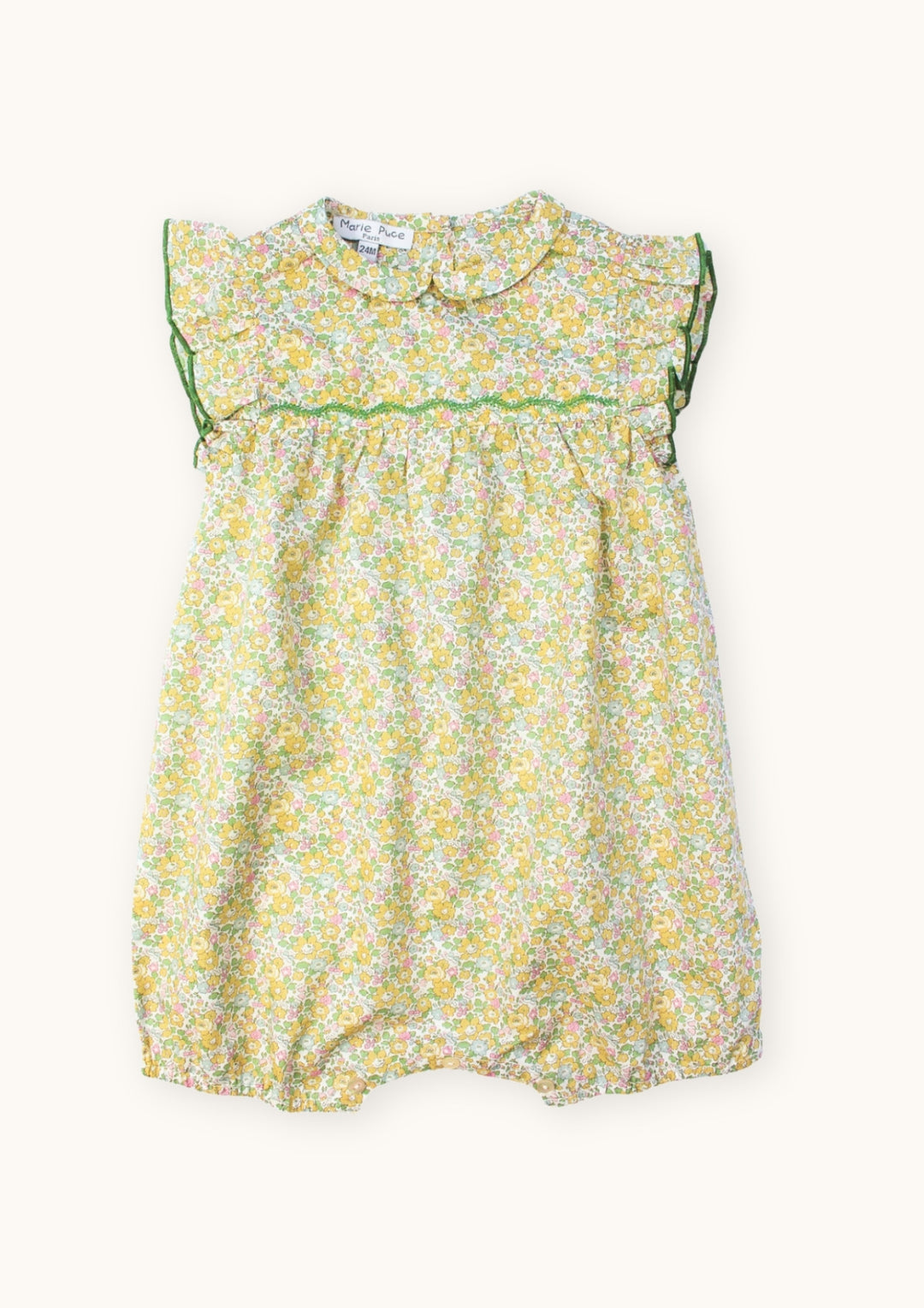 ROMPER GILDA-Liberty Betsy Ann Lemon