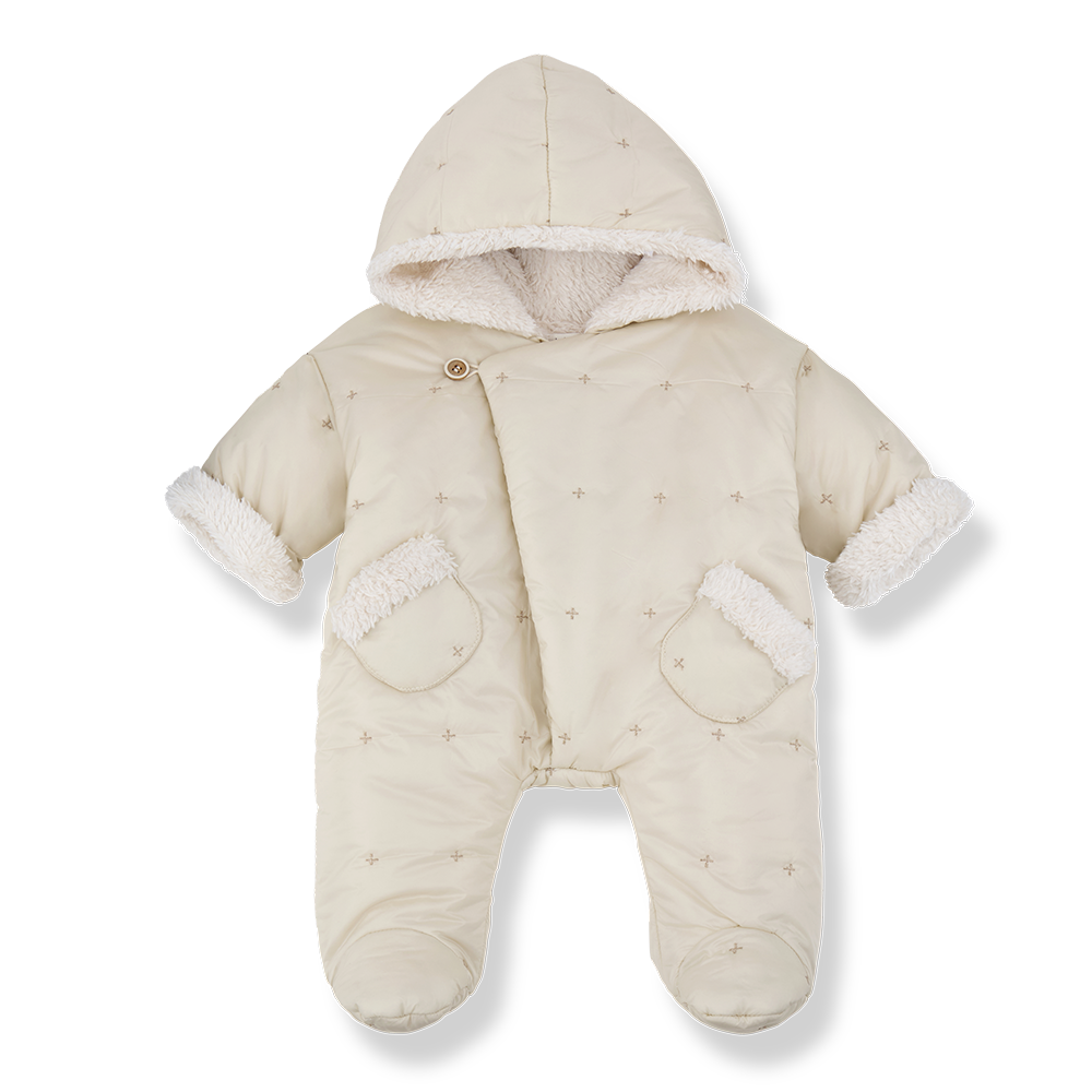 GRENOBLE PADDED SUIT - ECRU