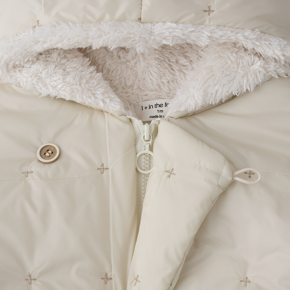 GRENOBLE PADDED SUIT - ECRU