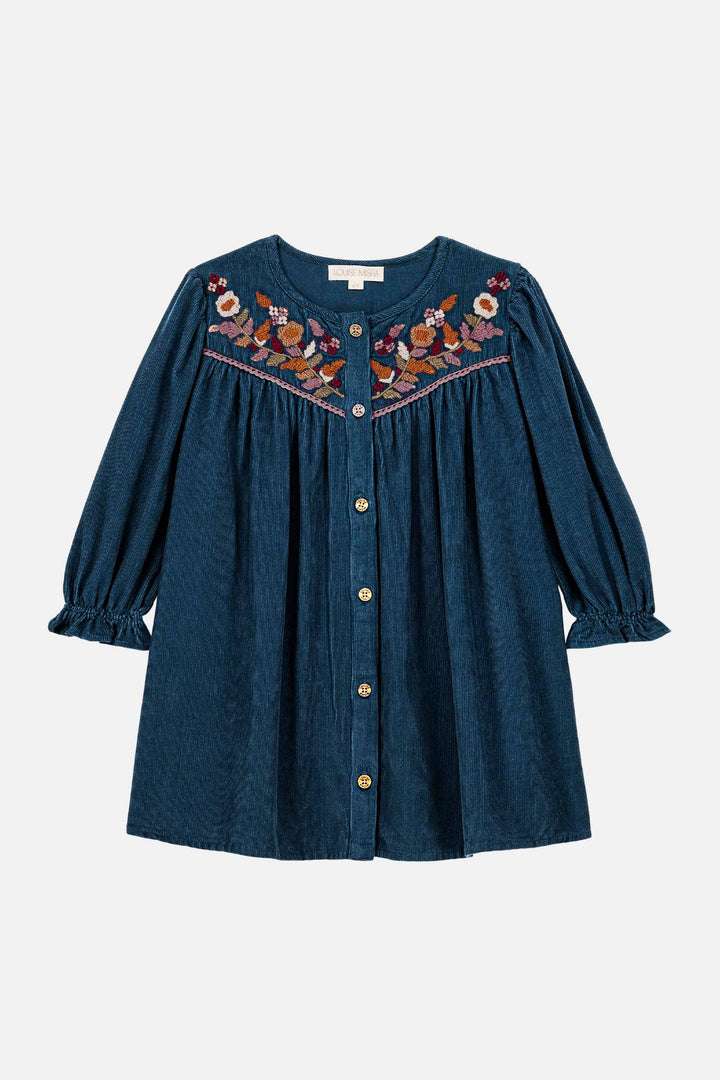 DRESS FLORIANE-DEEP BLUE
