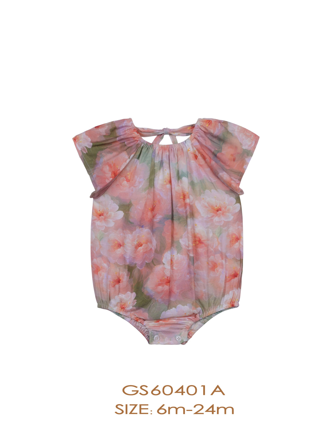 GS60401A-ROMPER-Pink Floral