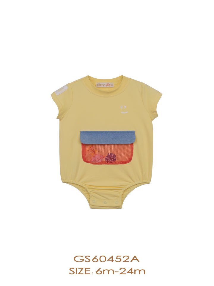 GS60452A-ROMPER-Yellow