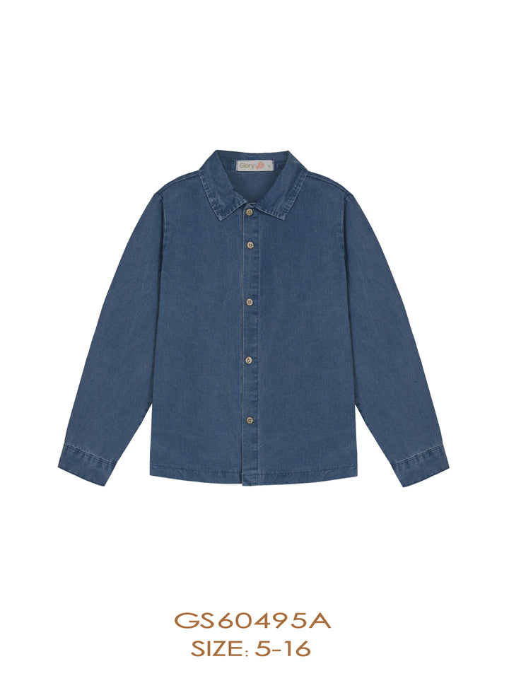 GS60495A SHIRT-Dark Denim