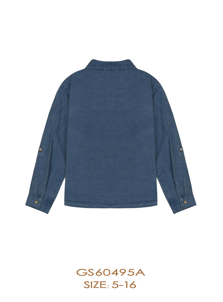 GS60495A SHIRT-Dark Denim