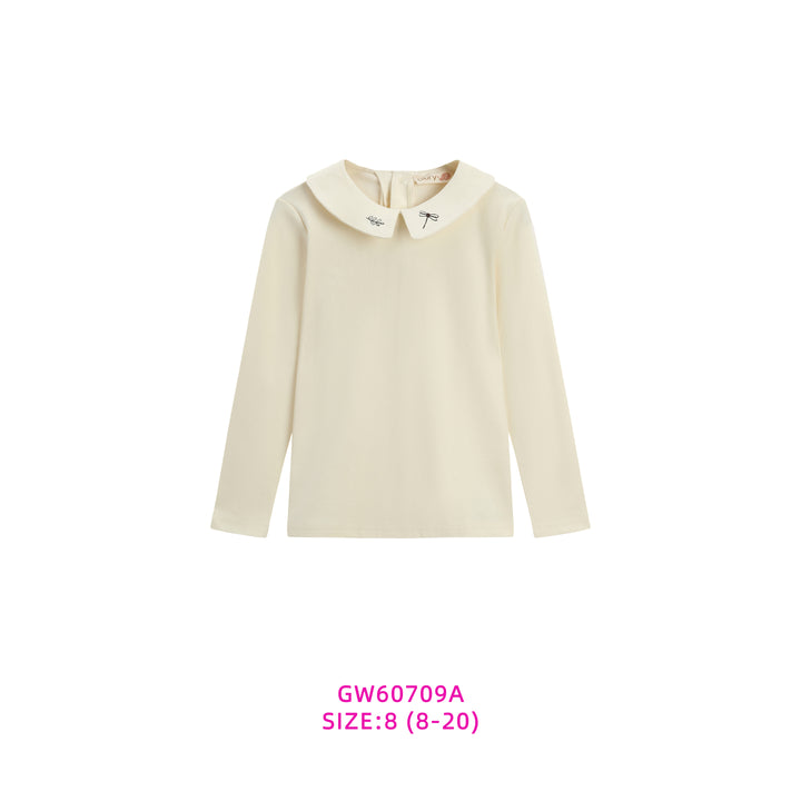 GW60709A-T-SHIRT WITH COLLAR