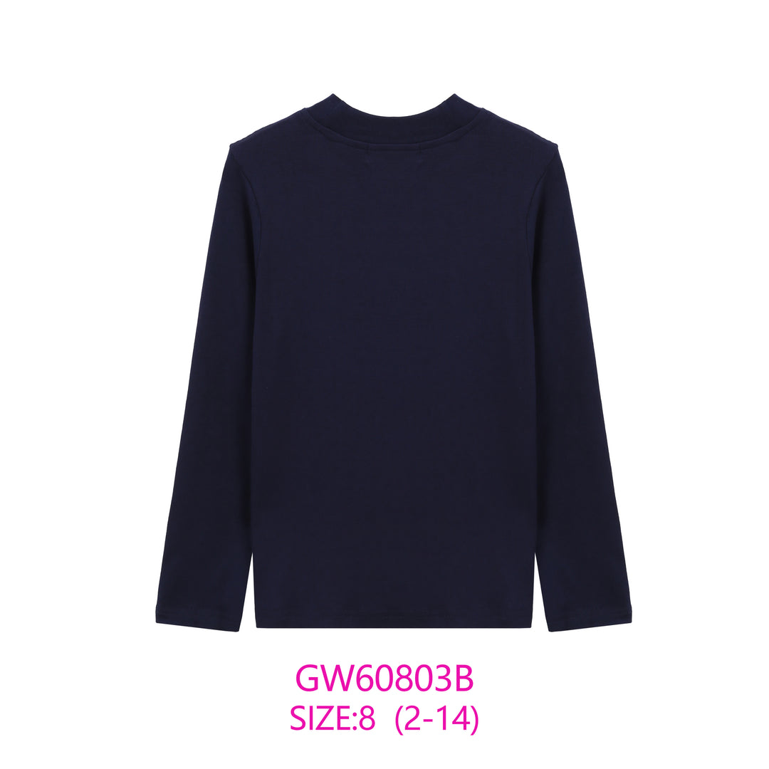 GW60803B-NAVY TOP