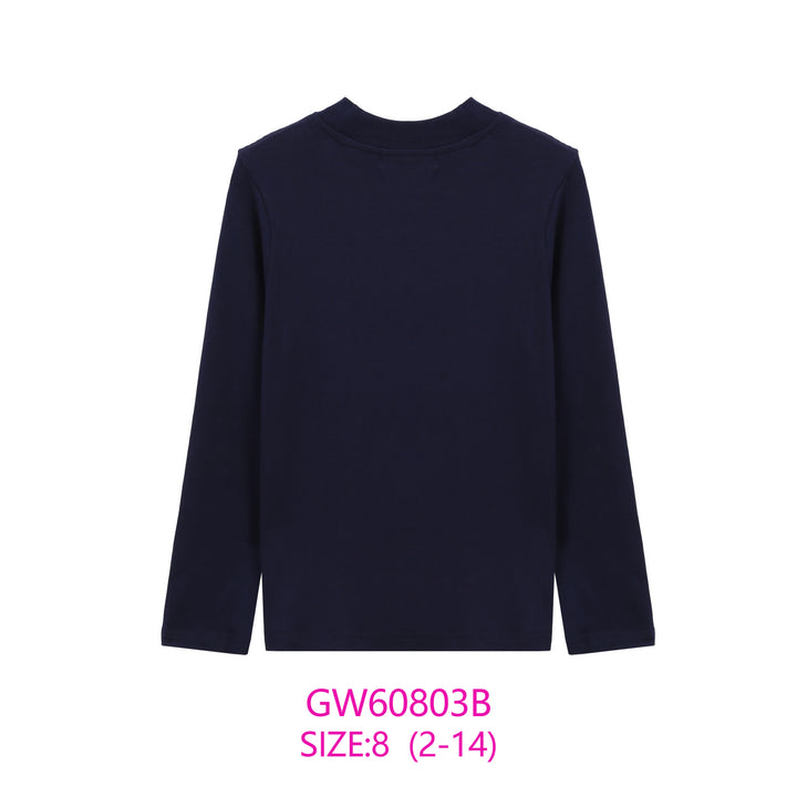 GW60803B-NAVY TOP