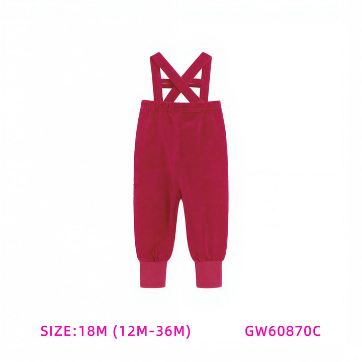GW60870C-PINK VELOUR BUILT-UP