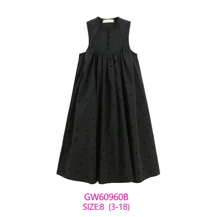 GW60960B-BLACK BOW JUMPER