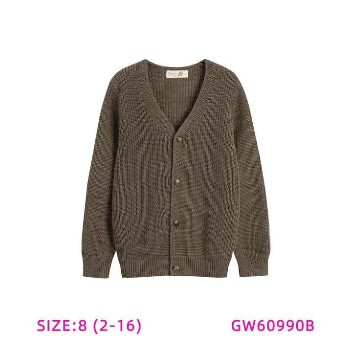 GW60990B-BOYS SHABBOS CARDIGAN