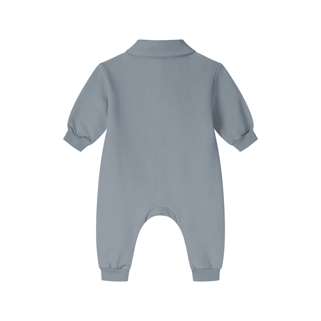 SUI073 BABY COLLAR SUIT STONE GRAY
