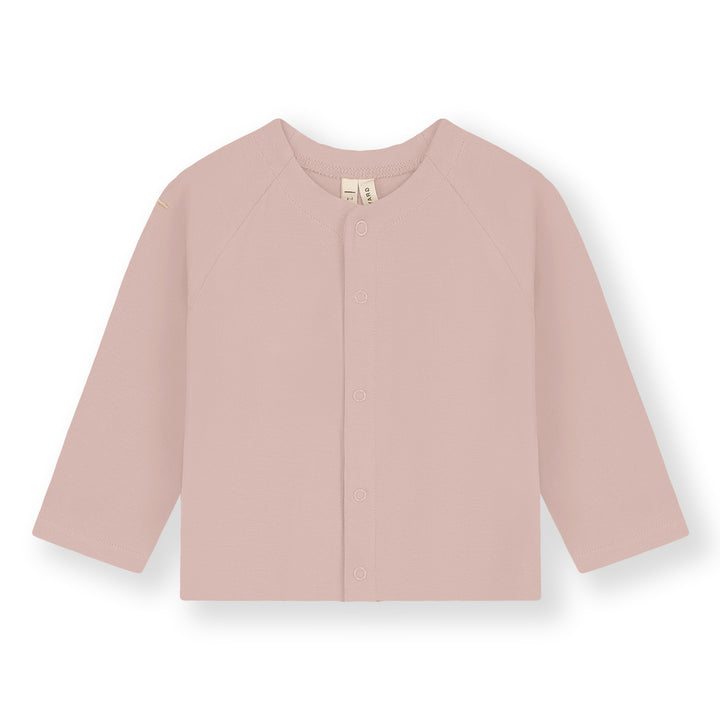 TOP170 BABY RAGLAN CARDIGAN FADED PINK