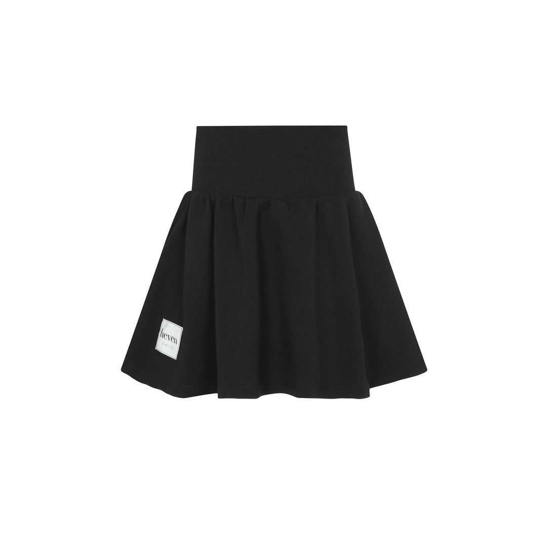 H84 HEVEN FLARED SKIRT - BLACK