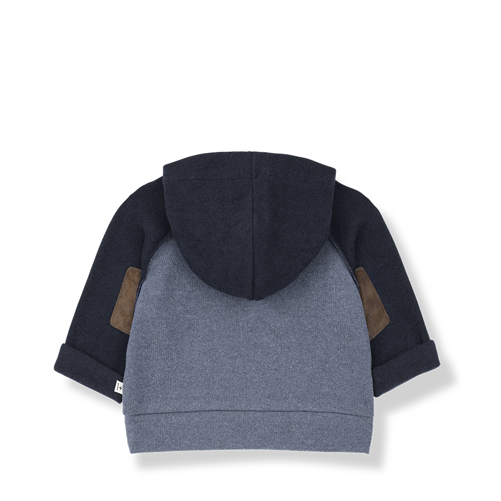 HAKON-hooded sweater-denim