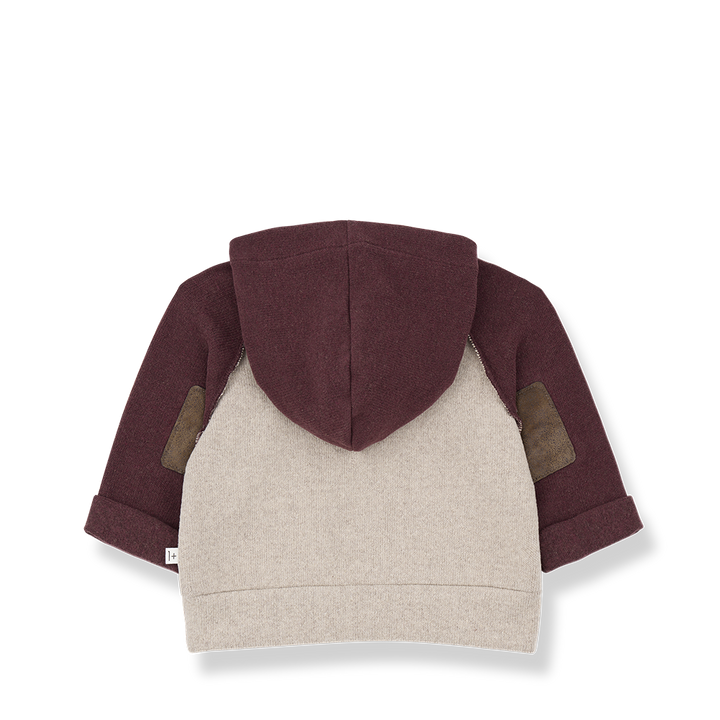HAKON-hooded sweater-tortora