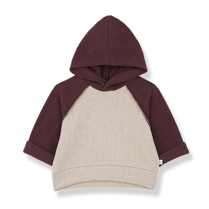 HAKON-hooded sweater-tortora