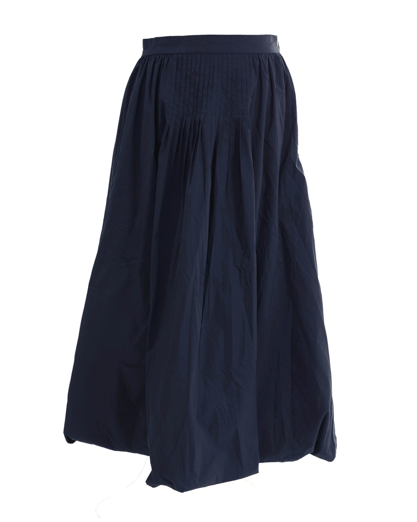 HSK872-BALLOON SKIRT WITH VERTICAL TUCKS DETAIL-NAVY – whoopikids