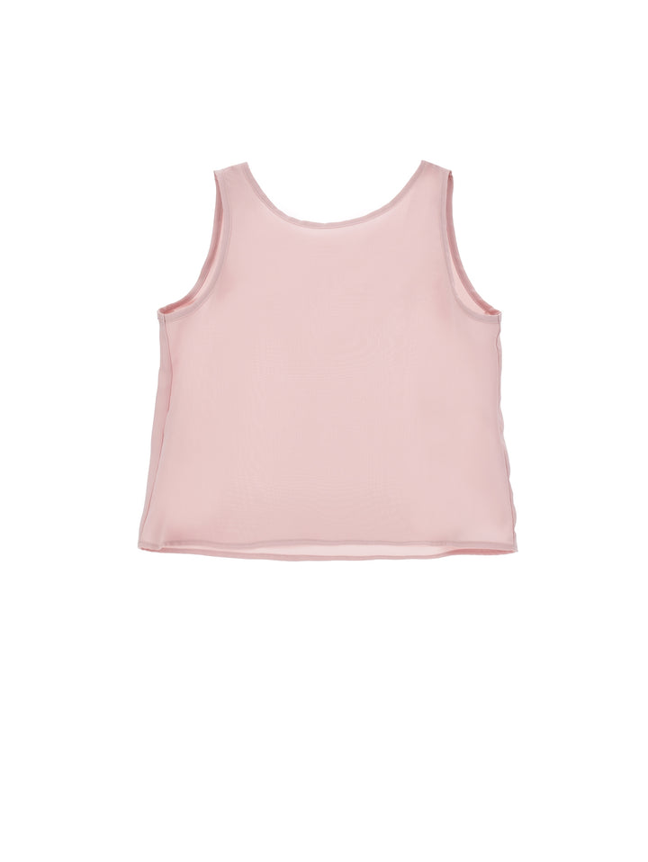 I1H303 ROSA ANTICO VELVET LS TOP WITH ALLOVER STRASS