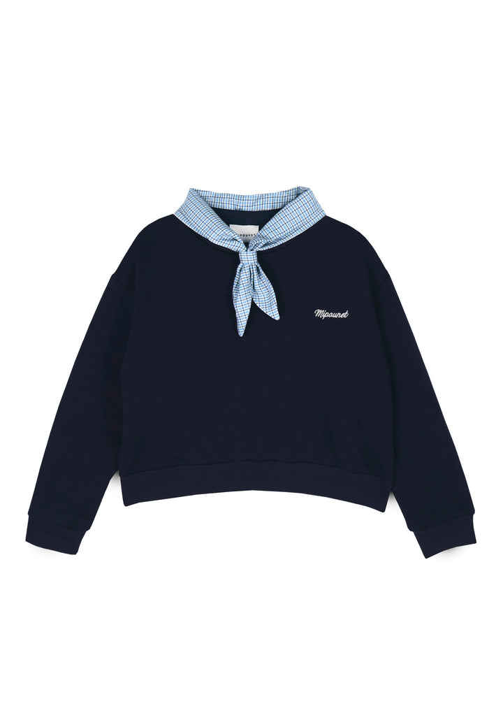 FLORENCE SWEATSHIRT - COTTON FLECCE (BLUE)