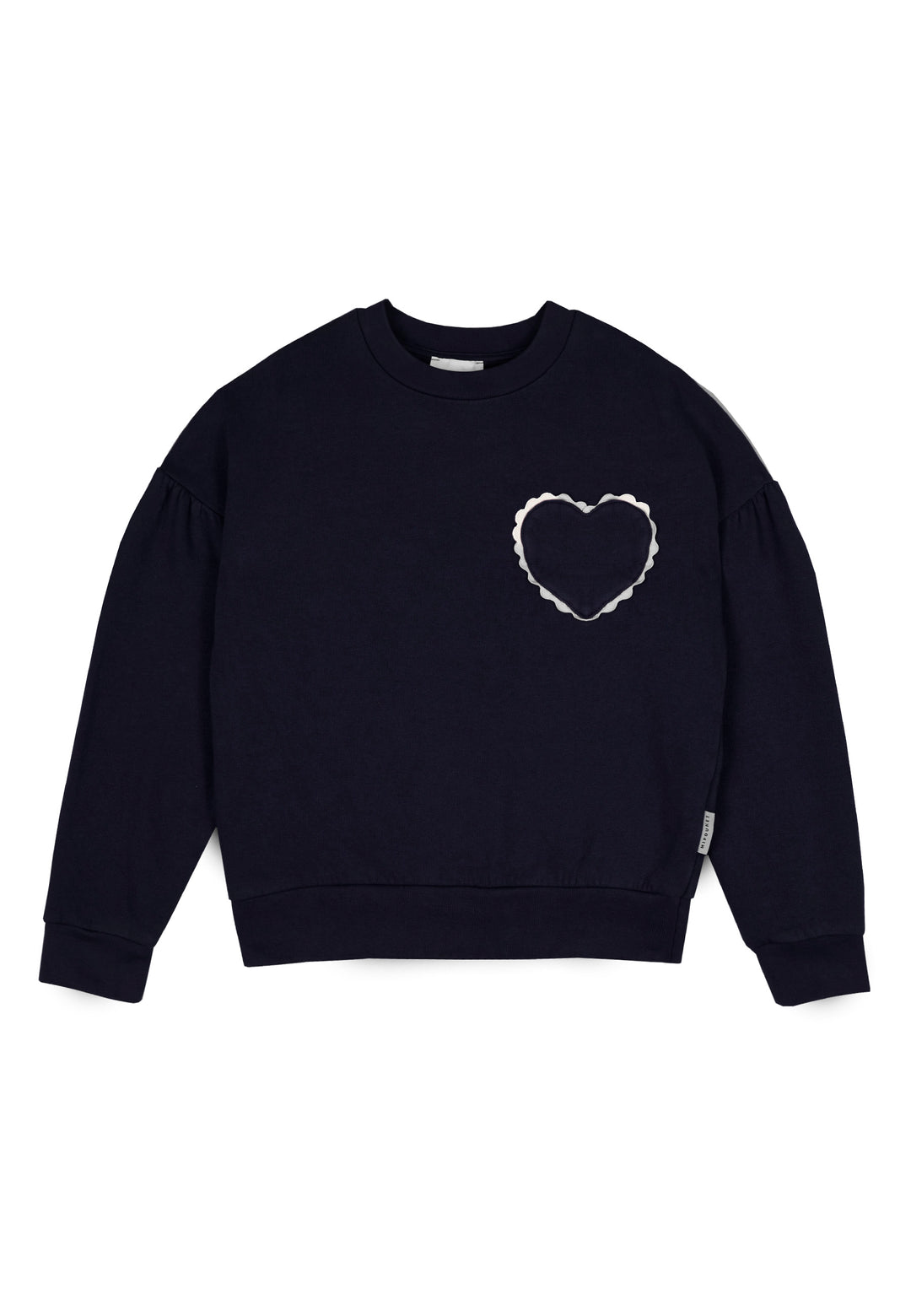 CLOTILDE FLEECE SWEATSHIRT - ORGANIC COTTON FLECCE (BLUE)