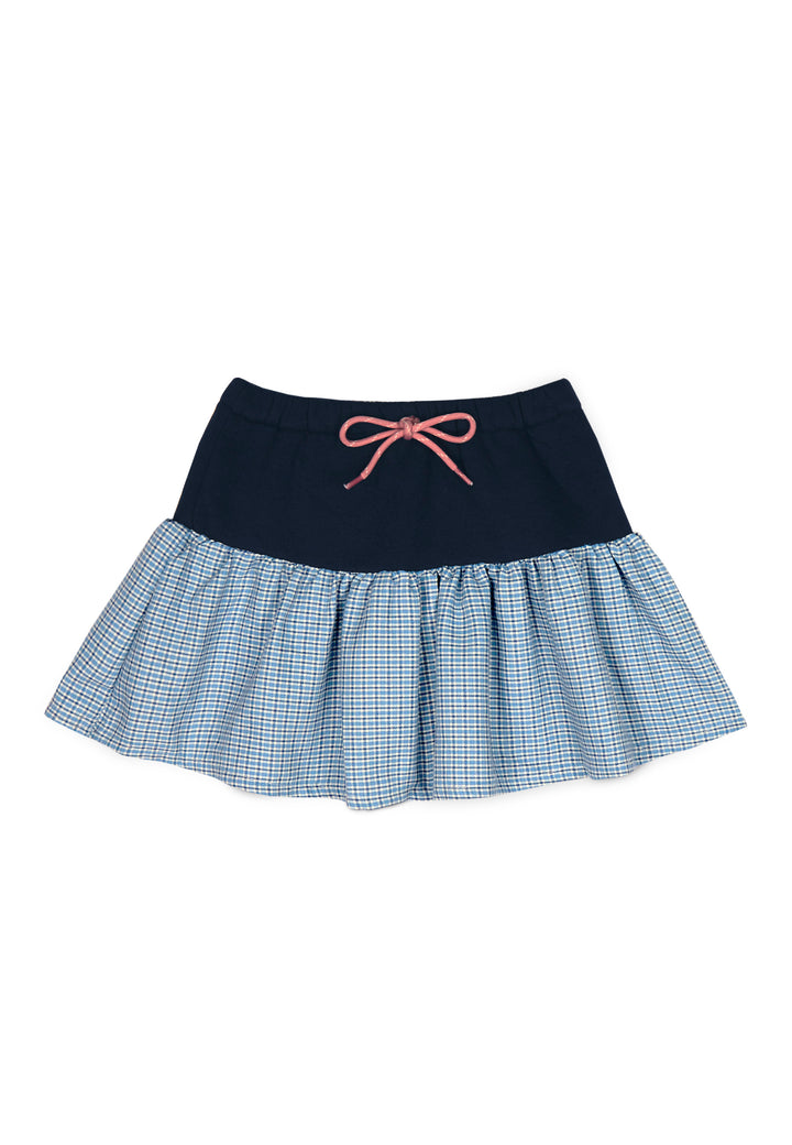 FLORENCE MINI SKIRT - VICHY (BLUE)