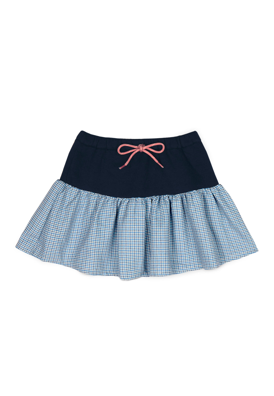FLORENCE SKIRT - CUSTOM - VICHY (BLUE)