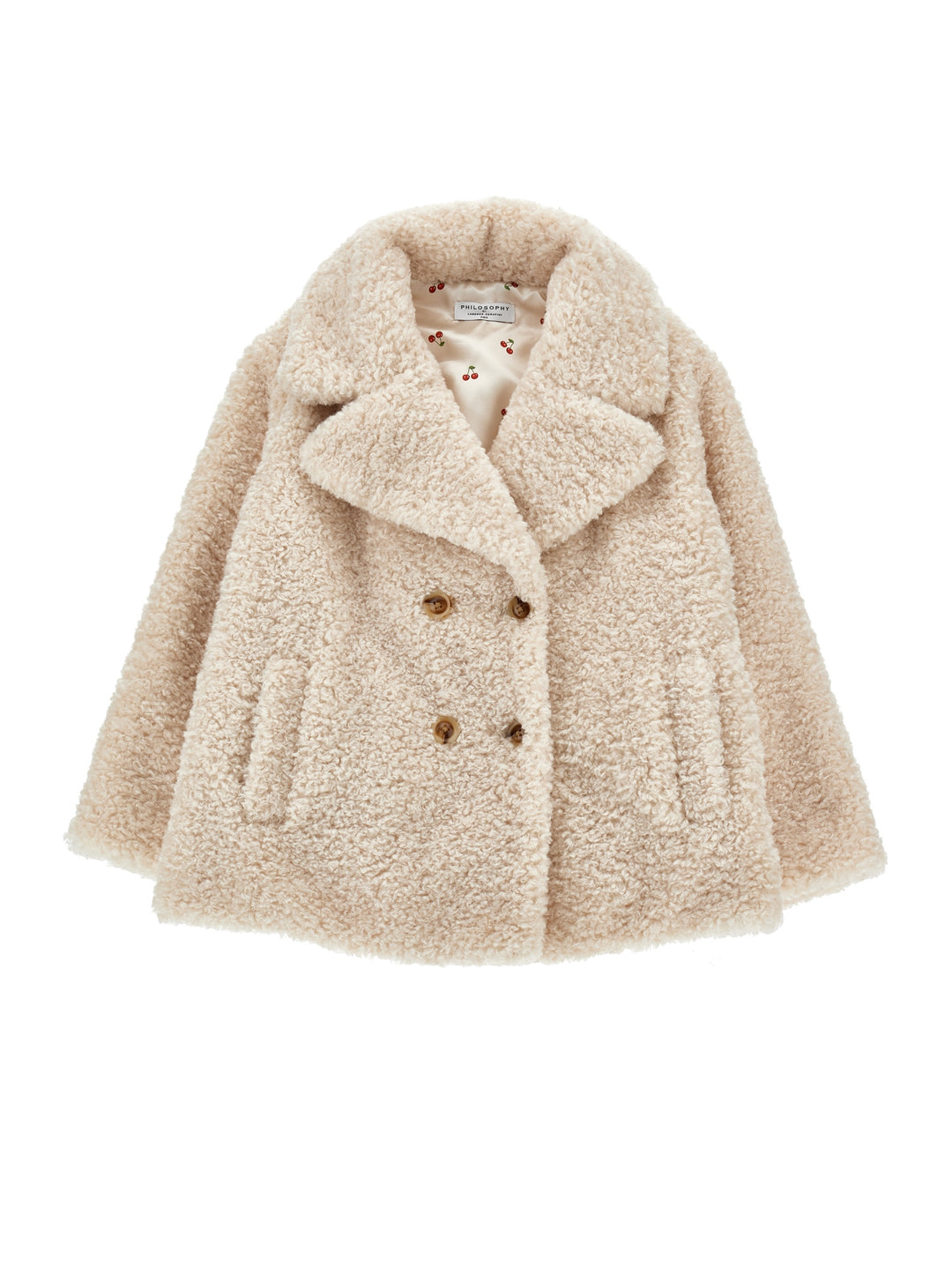 I9F102 6031- SHERPA JACKET-WHITE