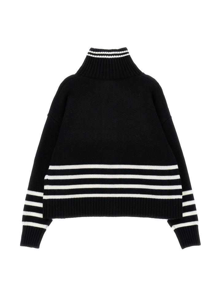 I9F804 6062-LS CARDIGAN W LOGO-BLACK