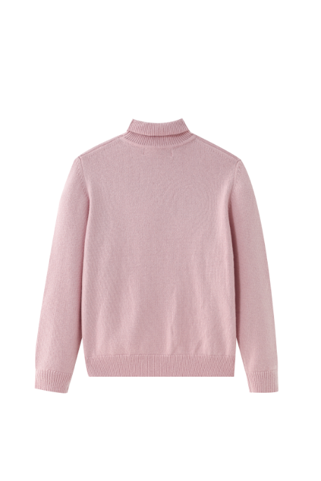 TURTLENECK SWEATER-PINK