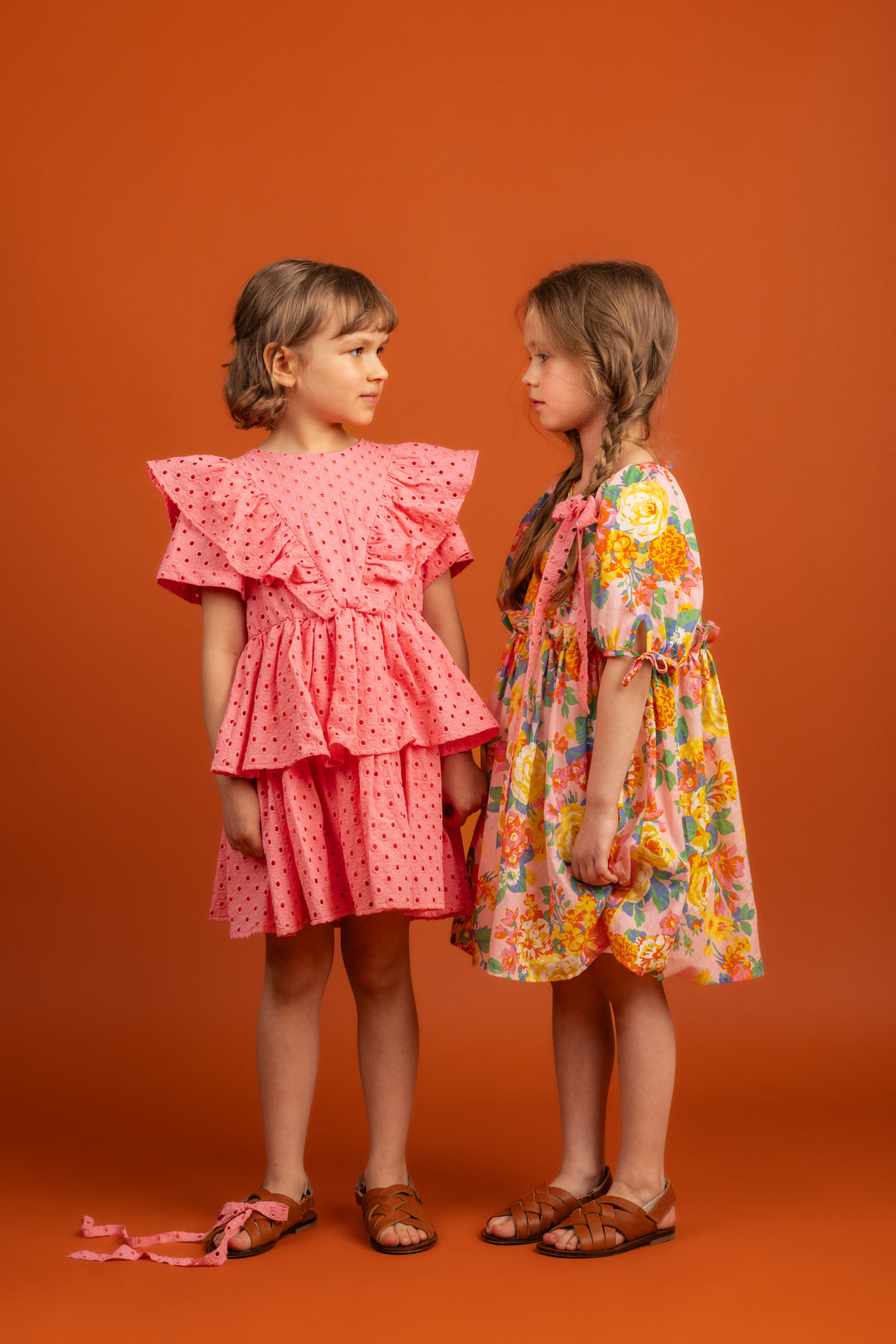 Sadie Dress Cotton-Pink