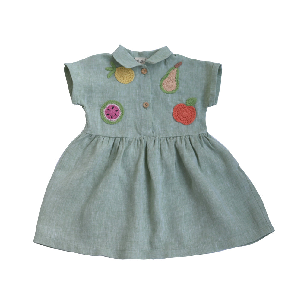 OLIVE DRESS-Sage