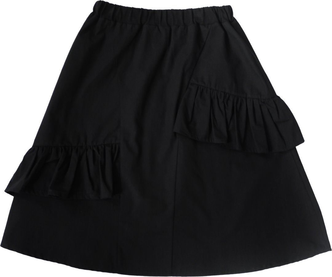 3263-SUBWAY SKIRT-Black