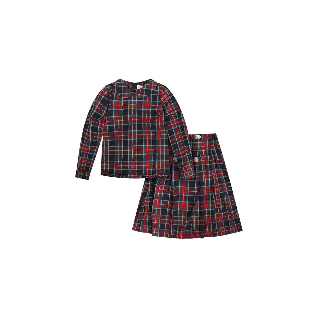 SR250934 - Plaid Dresswear Teen Set
