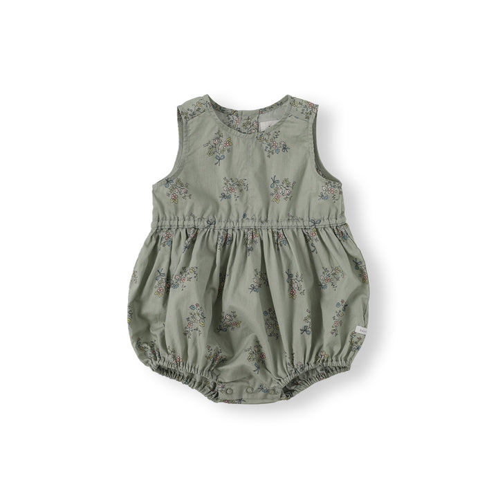 BNC26MRP0 CAMILLE NEWBORN ROMPER - KHAKI