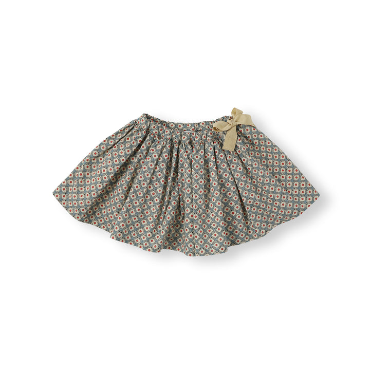BNG26SIT02 RHOMBUS FULL SKIRT - BEIGE