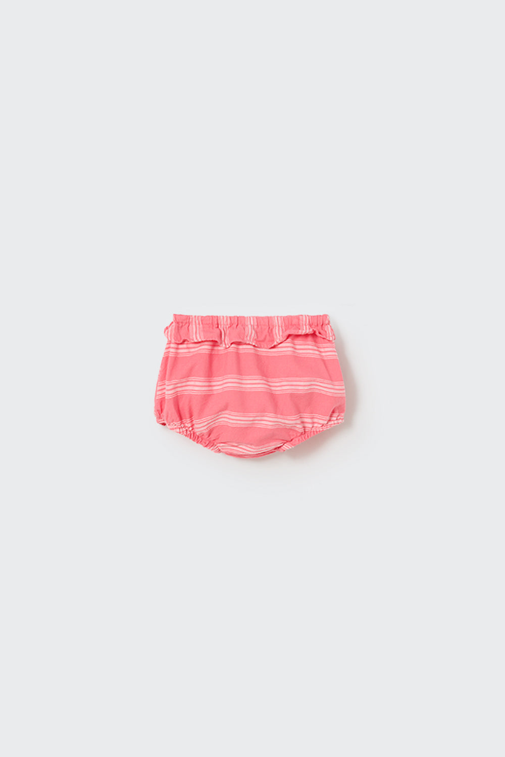 INES273S5-ORGANIC STRIPED BABY BLOOMERS-confetti pink