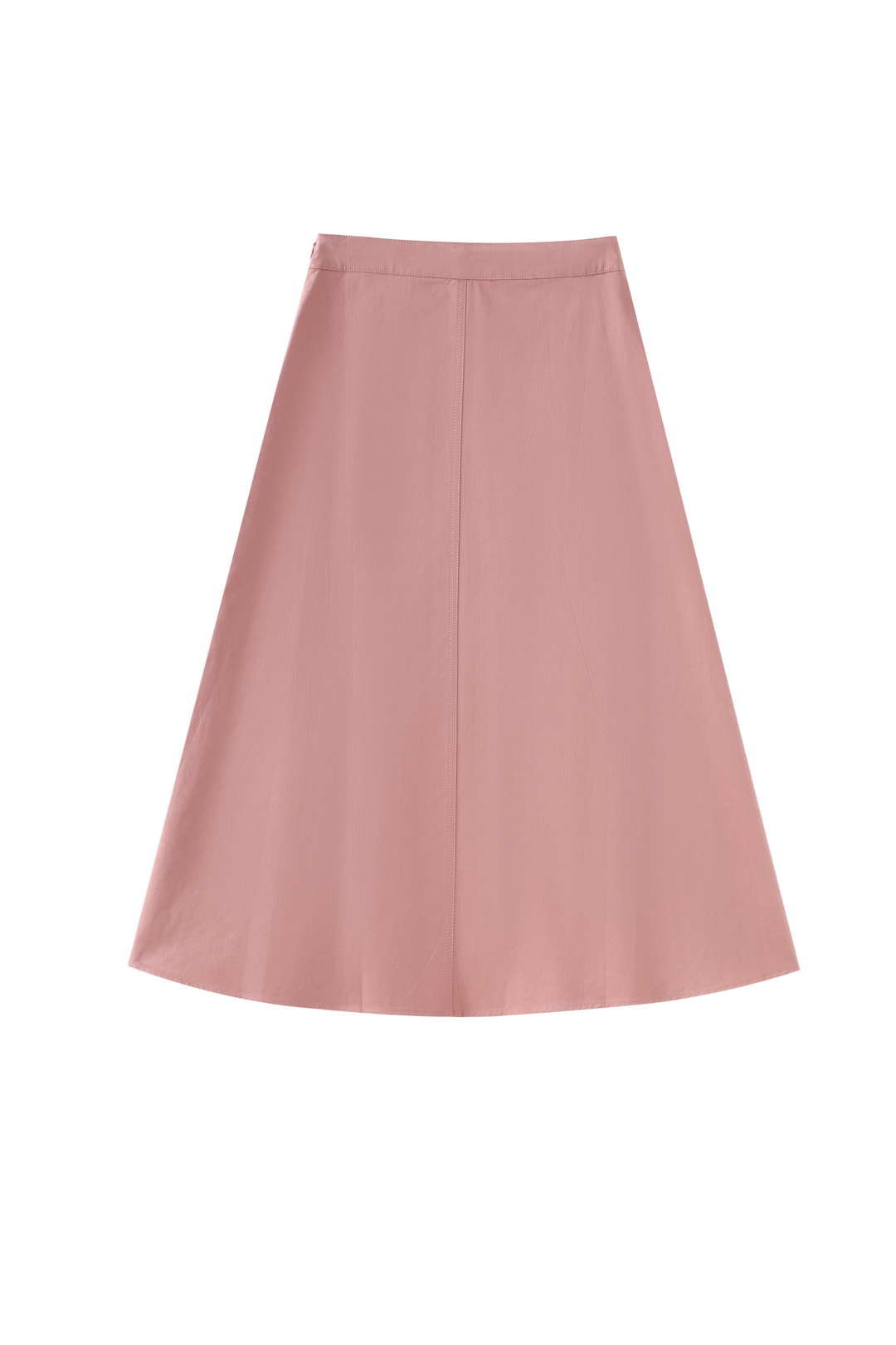 MIDI CIRCLE SKIRT-SHERBET