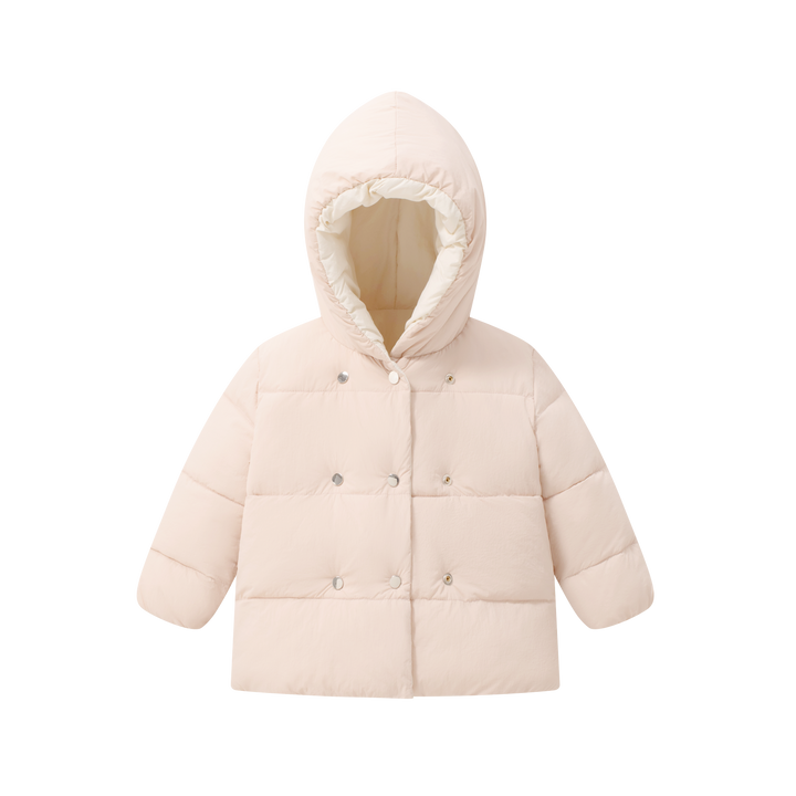 J-2543 Baby Reversible Jacket - Blush/Pearl