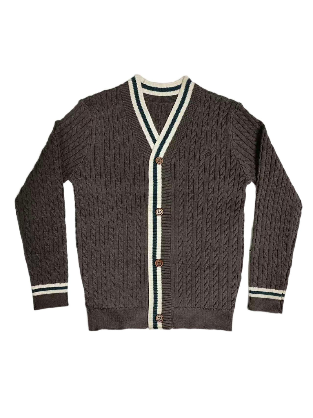 J404 Oz Knit Cardigan - Cocoa
