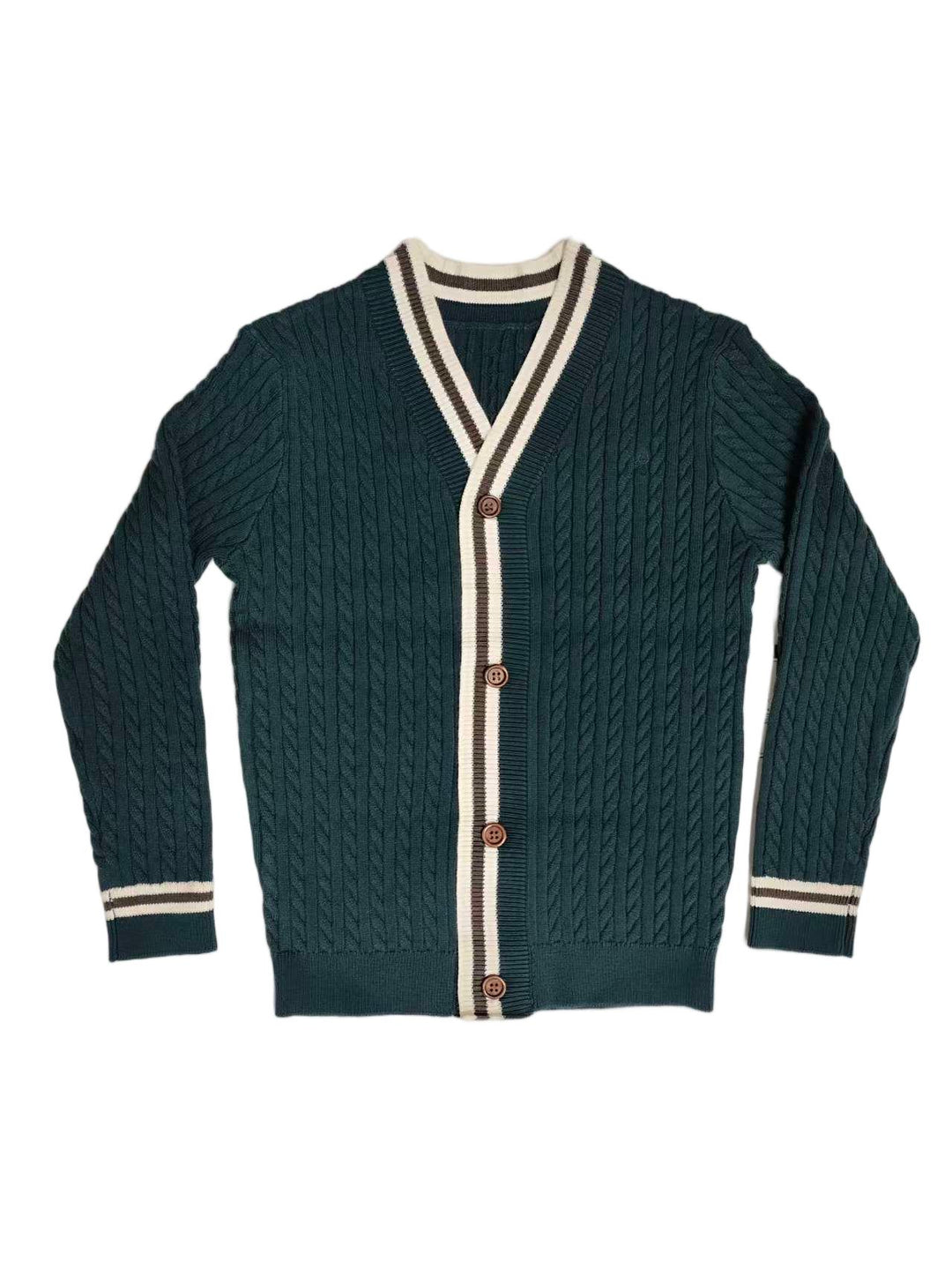 J404 Oz Knit Cardigan - Emerald
