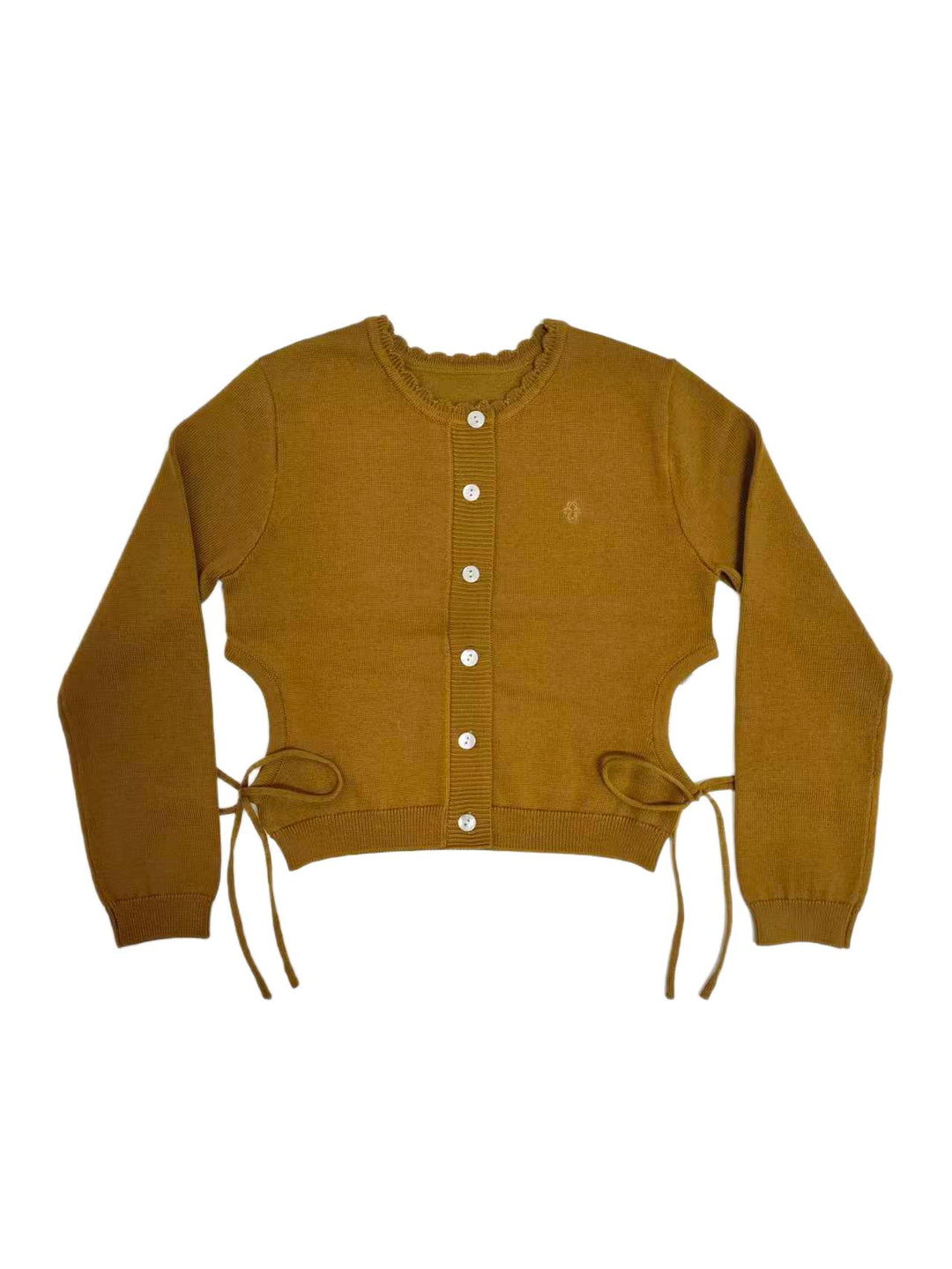 J409 Stella Cardigan - Mustard