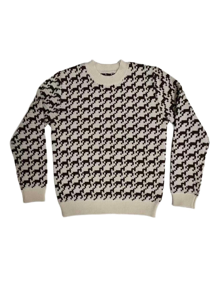 J412 Ashton Knit Sweater - Brown