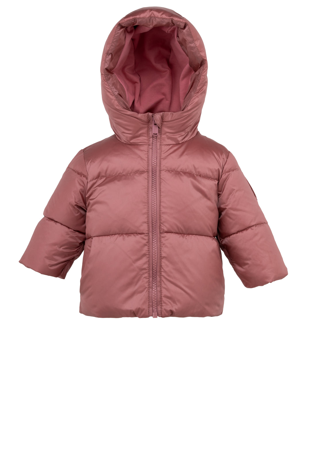 JB9903/T/DLC6 HOODED BABY DOWN JACKET - PETAL ROSE