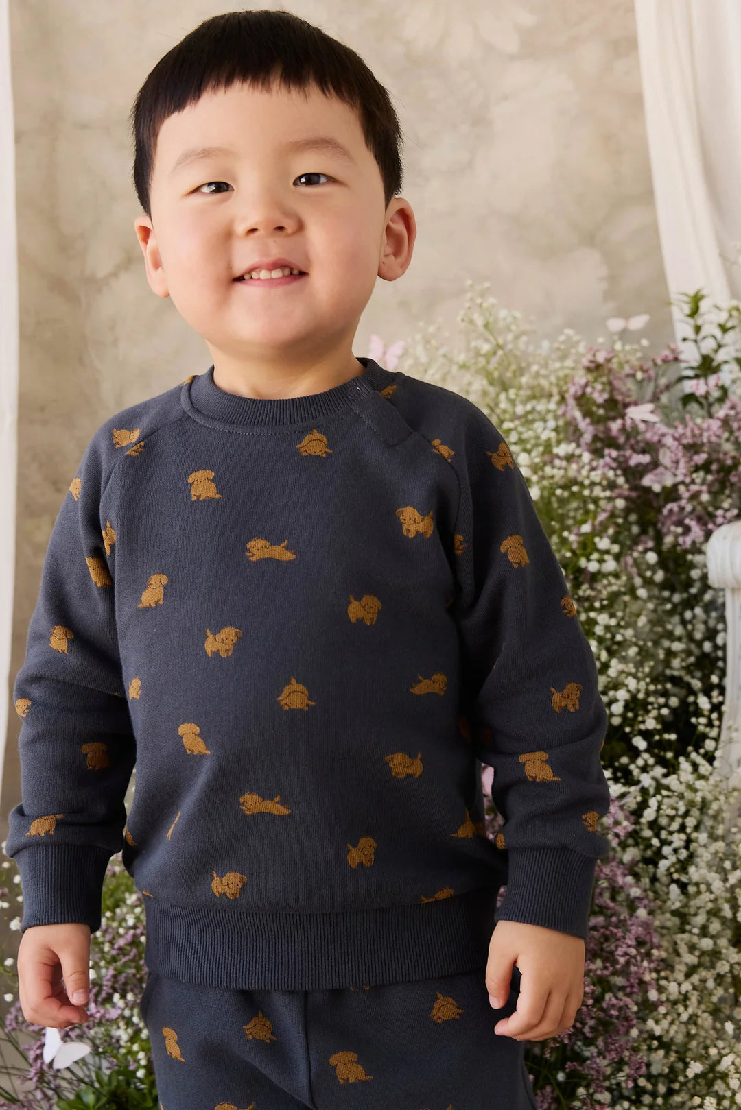 J212512081 Organic Cotton Flynn Sweatshirt - Playful Milo Captain